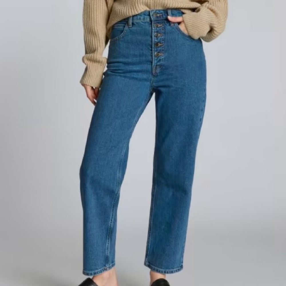 Everlane the way high jeans 26 regular NWT